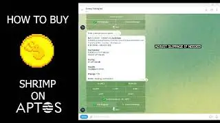 How to buy SHRIMP on Aptos