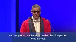 Chris Hughton at Winter Graduation 2019