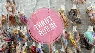 Thrift with me doll thrifting hunting Barbie made to move American Girl LOL OMG Rainbow High