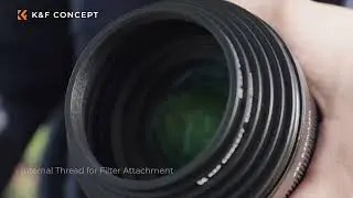 K&F Concept 18 in 1 Filter Adapter Ring Set Camera Lens Step Up/