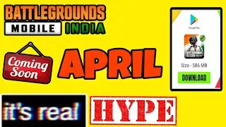 TODAY BGMI NEW APK  April Real or fake | BGMI NEWS BGMI UNBAN
