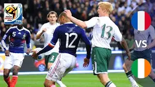 France - Republic of Ireland 2009 // Full Highlights (Henry handball) //