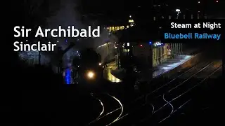 Bulleid Brilliance: 34059 Sir Archibald Sinclair on the Bluebell Railway's Santa Special 19/12/23