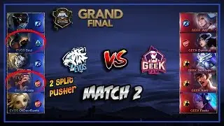 Geek Fam vs EVOS Esports SG MATCH 2 | MPL MYSG S3 GRAND FINAL