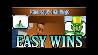 ram rage challenge (clash royale) best deck and easy wins
