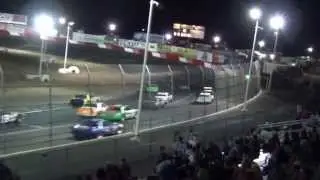 Tucson Speedway Pro Stocks Heat and Main Event 09-26-2015