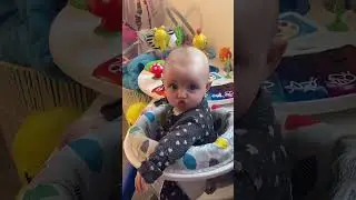 Hilarious baby changing time#baby #funny #cute #dad
