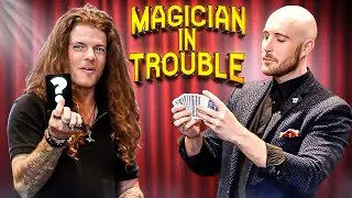 Magician caught off guard at Live Magic Show