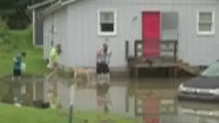 Woman recounts rescue from Kentucky flood