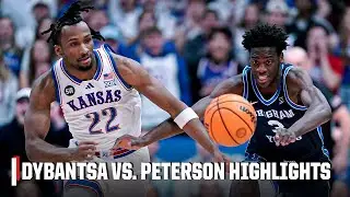 AJ Dybantsa vs. Darryn Peterson HIGHLIGHTS 🎥 Top-ranked draft prospects go head-to-head 🍿 | ESPN CBB