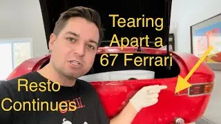 Forgotten Ferrari Update, Taking things apart!