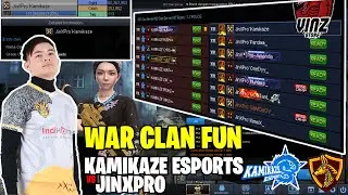 WAR CLAN FUN JINXPRO VS KAMIKAZE ESPORTS NEW MAP MIDTOWN 2