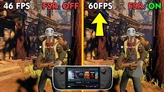 Не игнорируйте FSR в Steam Deck (как это сделать)