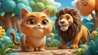 What Will Kitty Discover in the Jungle? 🐱🌴 | Fun Nursery Rhyme & Baby Song for Toddlers & Preschool