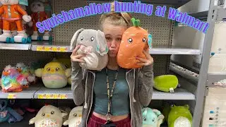 HUNTING FOR EASTER SQUISHMALLOWS AT WALMART