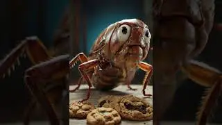 🪳 Таракан ест печенье / 🪳 Cockroach Eating a Cookie