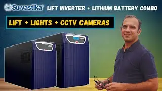 Lift Inverter | Lift UPS | CCTV/Water Motors in Society