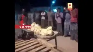 Accident at Diamond Harbour area, Pedestrian killed