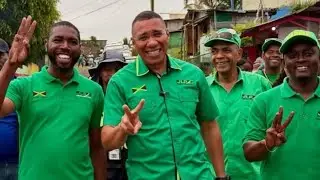 PM Holness  & Warren Newby  Final 2025 Election Tour in Victoria NWC