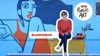Jillian Evelyn Paints Custom Mural for OYO Hotel | Living The Good Life Murals | Ep 2