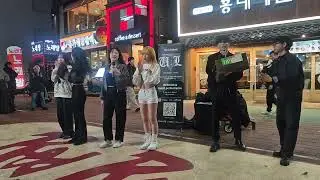 20241205 200039 유엘 홍대 버스킹 UL Hongdae Busking