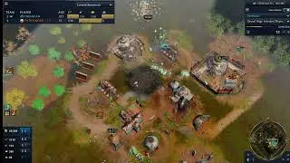 AOE 4 Platinum Ranked match mongol vs abassid and France