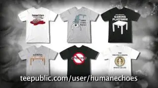 Octoshark T-Shirts (and more) from Human Echoes Podcast