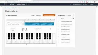 AWS DeepComposer (part 2) - generating music
