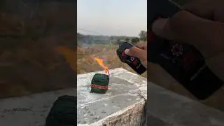 Remote Control Firecrackers #shorts #outofmindexperiment