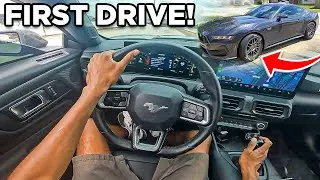 FIRST DRIVE!! NEW DRAG PACK SETUP On S650 Mustang GT!!