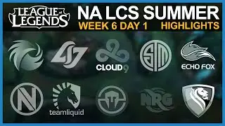 Главные моменты NA LCS: TSM против C9 и NV против IMT | Лето 2016 W6D1