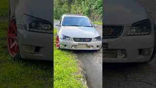 Test drive with the fresh r154 gearbox swap #jdmtuning #caribbean #is300 #boosted #jdm #1jz #2jz