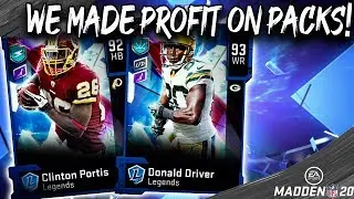 WE MADE PROFIT ON PACKS! *92 OVERALL PULL* MADDEN 20 ULTIMATE TEAM