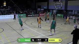 Angus Glover with 20 Points vs. Melbourne Tigers