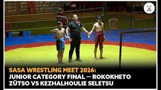 SASA Wrestling Meet 2026: Junior Category Final &mdash; Rokokheto Z&uuml;tso vs Kezhalhoulie Seletsu