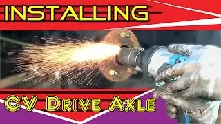 Installing CV Drive Axle - 1995 Jeep Grand Cherokee