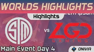 TSM vs LGD Highlights Day 4 Worlds 2020 Main Event Team SoloMid vs LGD Gaming by Onivia
