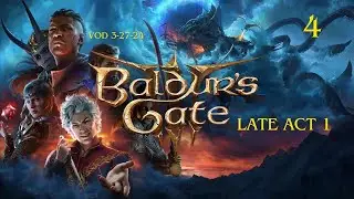Let's Play! Baldur's Gate 3 Late Act 1: Myconids, Duergar, and Hook Horrors Oh My! (4)