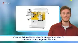 Custom Printed Washable Clothing Care Label for Garment - OEM Supplier in China