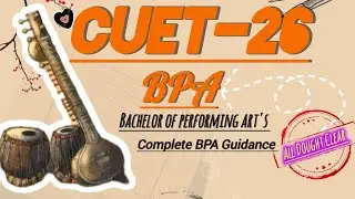 BPA CUET 2026| Complete Guidance for Beginners 