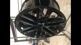 Ranger Rover - Wheels Powder Coated in Gloss Black