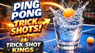 PingPong Trick Shots!!!