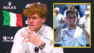 Jannik Sinner Tutta la Conferenza Italiana Dopo la Vittoria Contro Luciano Darderi