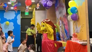 Mcdonalds Birthday Party with Birdie | Shiroe Louis Cabague | Luna Achelois Cabague