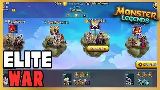 ELITE TEAM WAR USING ENDIKU, MAXIMUS, XMESS AND PRIMERION (Monster Legends)