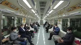 Night Walk & Subway Ride in Seoul, Korea