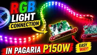 RGB light connection in pagaria P150w blue tooth module 