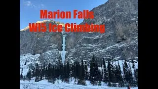 ICE CLIMBING// Marion Falls WI5