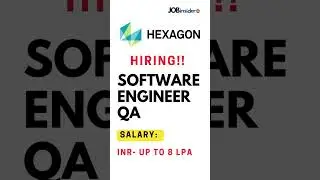 Hexagon Hiring for Software Engineer job 2023 | Fresher Job | QA Engineer | Off-Campus Drive 2023