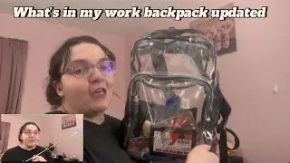 Update what’s in my work bag? 